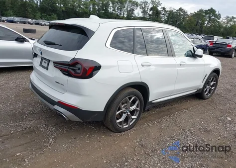 2023 BMW X3 xDrive30I z USA, uszkodzony, nr VIN WBX57DP00PN236386